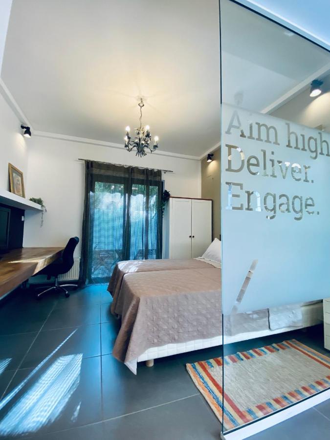 Small Gem Studio Athens, Next To Metro Nomismatokopeio Exterior foto